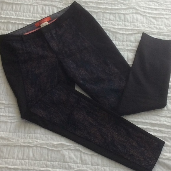 Anthropologie Pants - Anthropologie Cartonnier Jacquard Panel Pants
